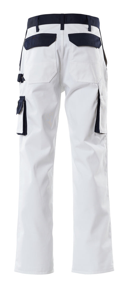 Mascot IMAGE Torino Trousers with kneepad pockets 00979 white/navy