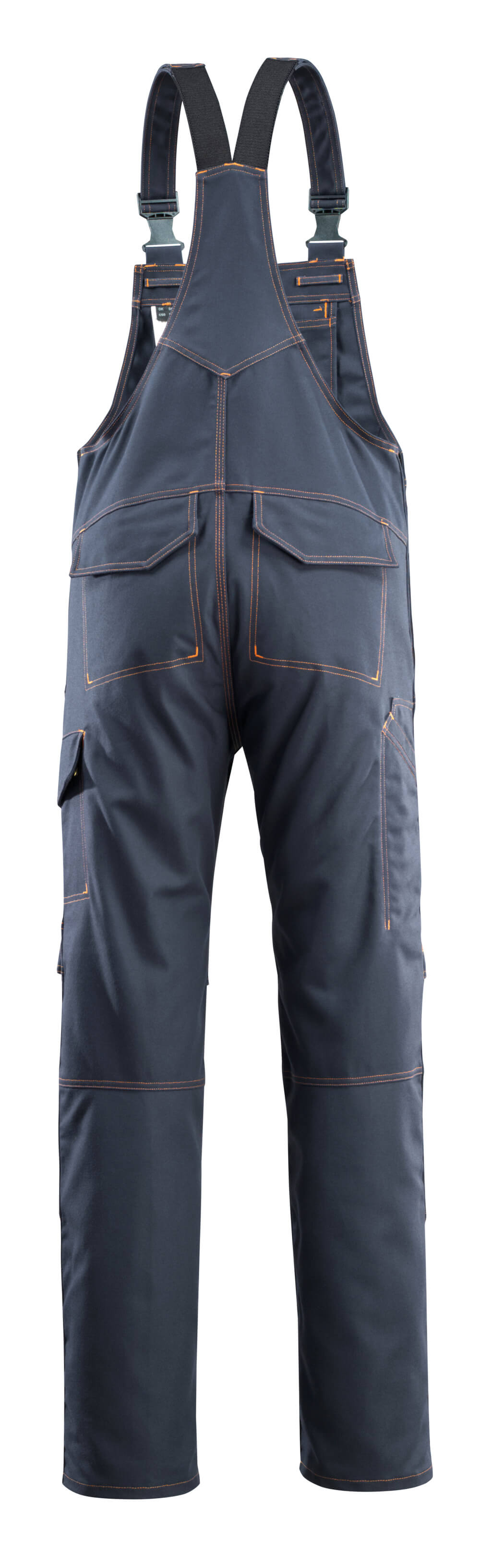 Mascot MULTISAFE Freibourg Bib & Brace with kneepad pockets 06669 dark navy