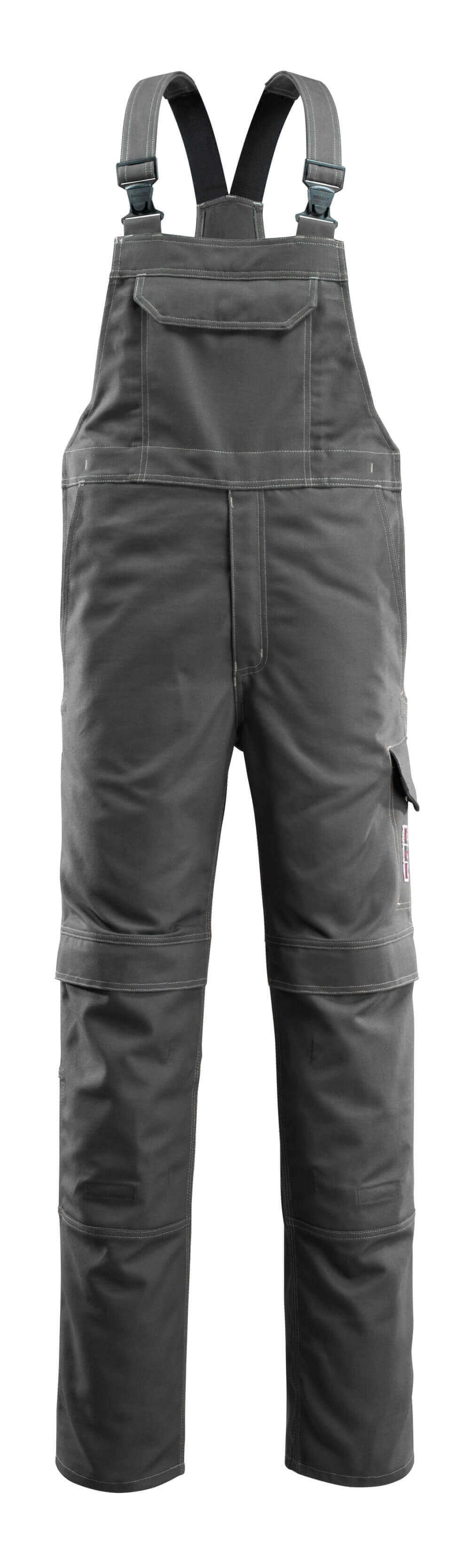 Mascot MULTISAFE Freibourg Bib & Brace with kneepad pockets 06669 dark anthracite