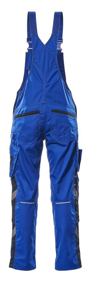 Mascot UNIQUE Augsburg Bib & Brace with kneepad pockets 12169 royal/dark navy