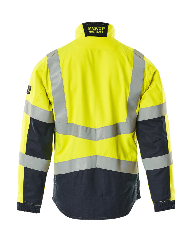 Mascot MULTISAFE Biel Jacket 13809 hi-vis yellow/dark navy