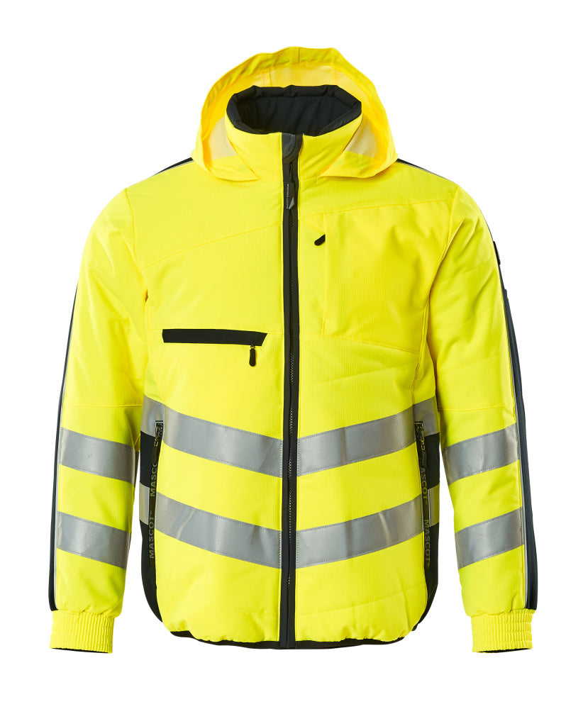 Mascot SAFE SUPREME Dartford Jacket 15515 hi-vis yellow/dark navy