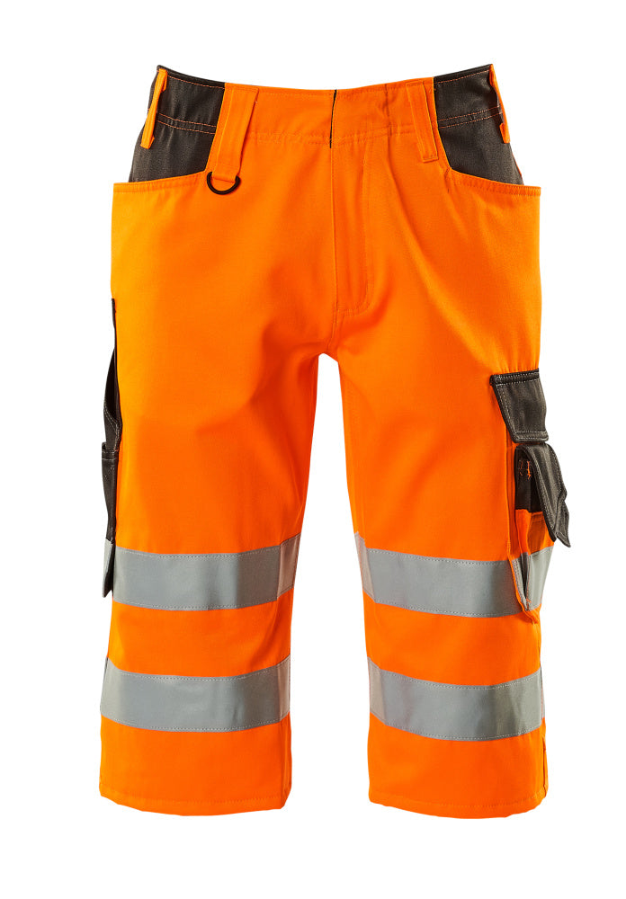 Mascot SAFE SUPREME Luton Shorts, long 15549 hi-vis orange/dark anthracite