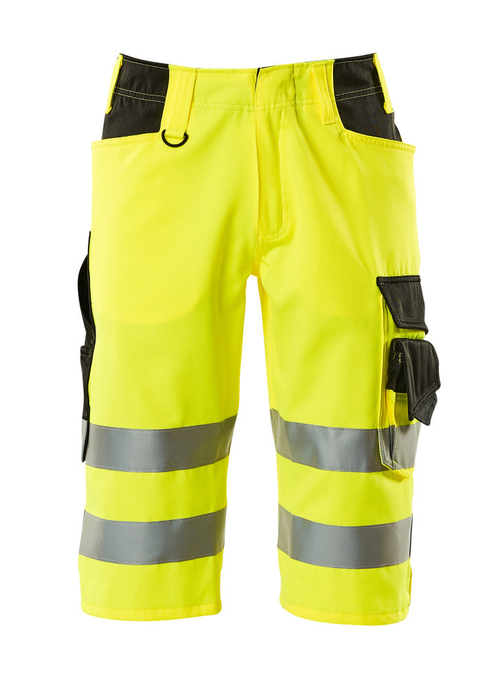 Mascot SAFE SUPREME  Luton Shorts, long 15549 hi-vis yellow/black