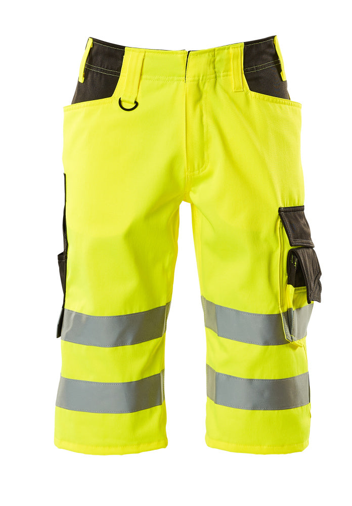 Mascot SAFE SUPREME  Luton Shorts, long 15549 hi-vis yellow/dark anthracite