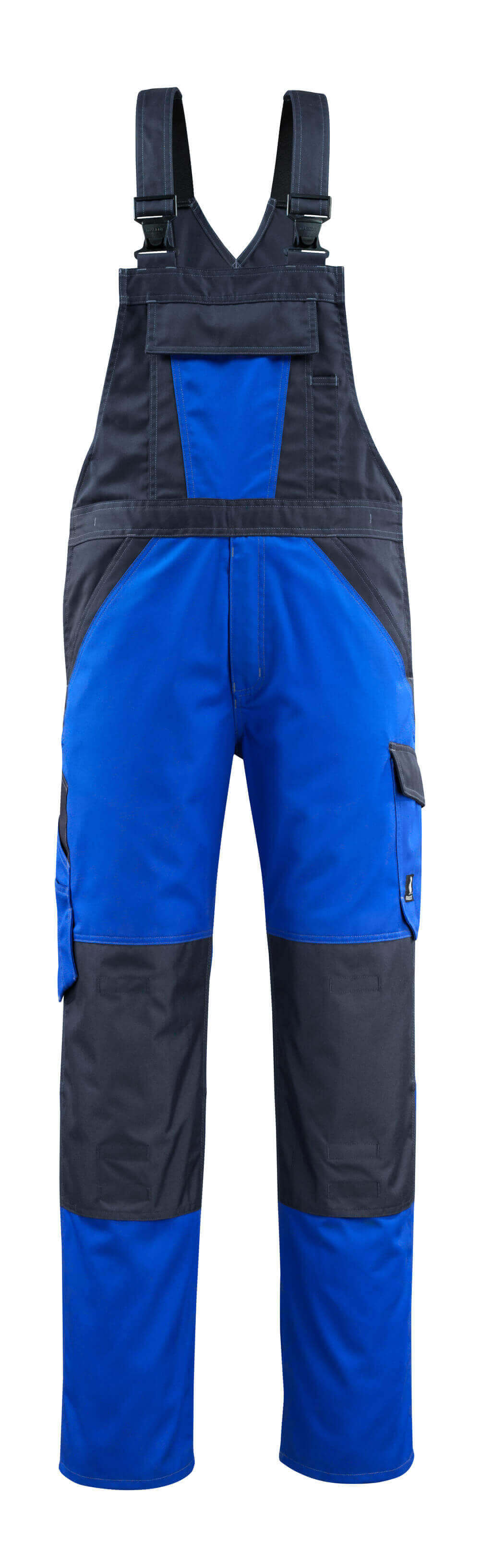 Mascot LIGHT Leeton Bib & Brace with kneepad pockets 15769 royal/dark navy