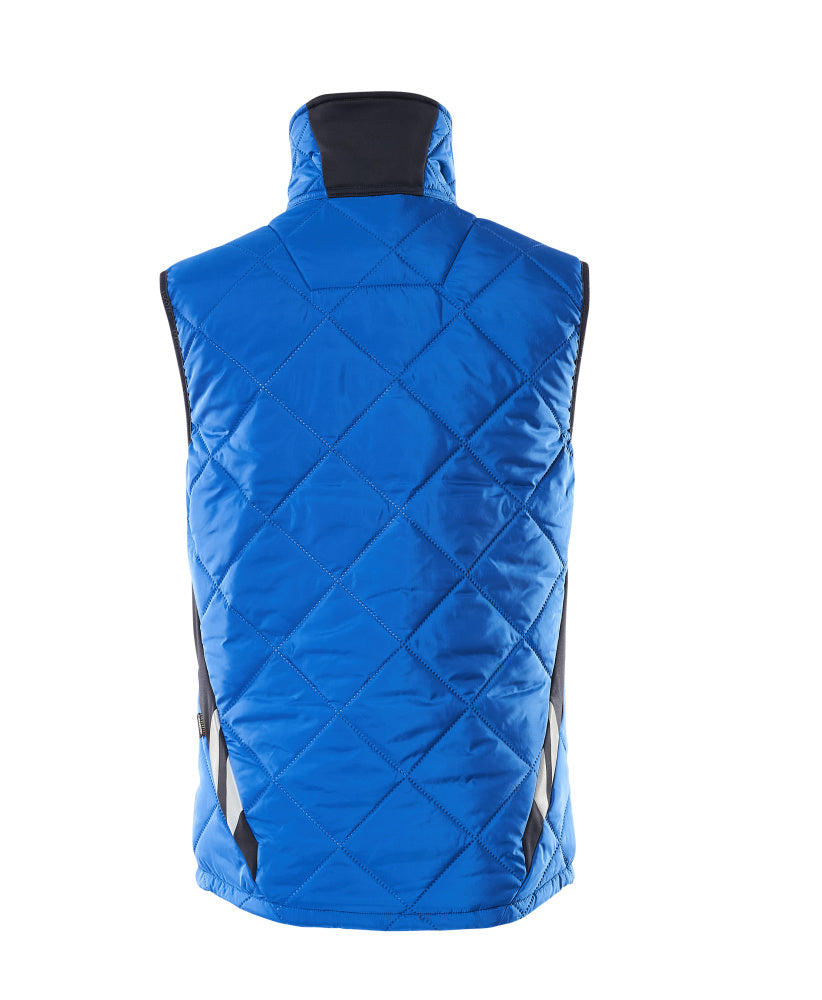 Mascot ACCELERATE  Thermal Gilet 18065 azure blue/dark navy