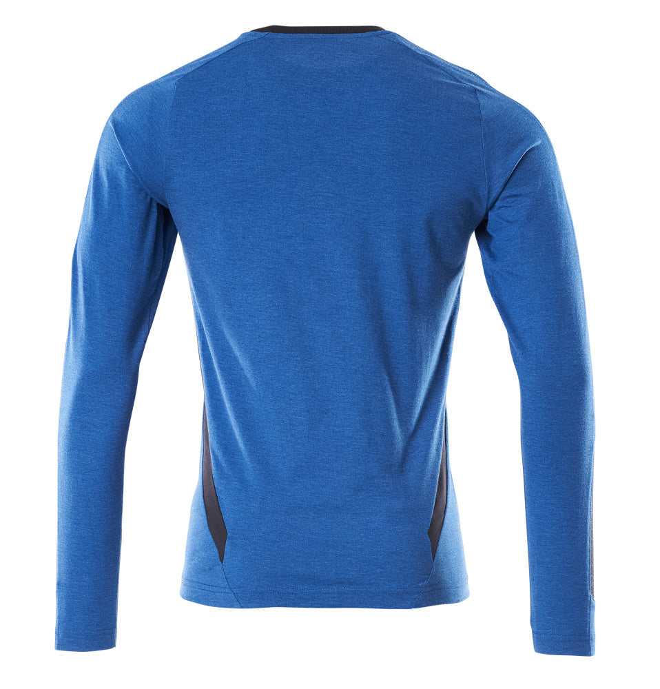 Mascot ACCELERATE  T-shirt, long-sleeved 18381 azure blue/dark navy