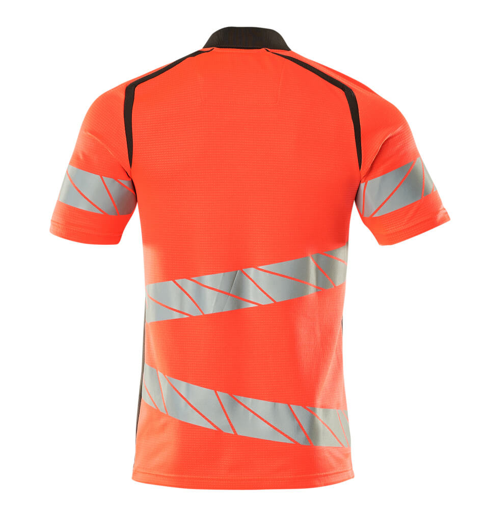 Mascot ACCELERATE SAFE Polo shirt 19083 hi-vis red/dark anthracite