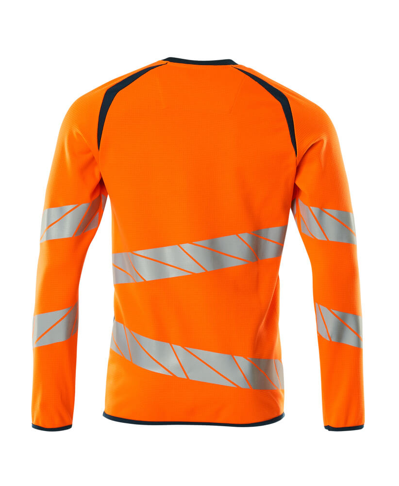 Mascot ACCELERATE SAFE Sweatshirt 19084 hi-vis orange/dark petroleum