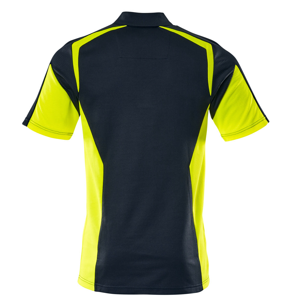 Mascot ACCELERATE SAFE Polo shirt 22083 dark navy/hi-vis yellow
