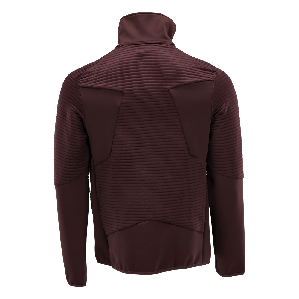 Mascot CUSTOMIZED Fleece Jumper with zipper 22503 bordeaux