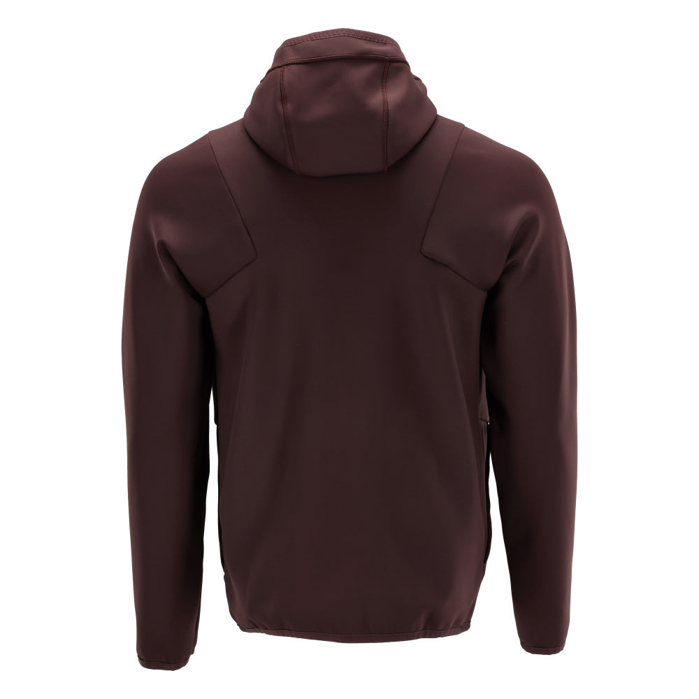 Mascot CUSTOMIZED Fleece Jumper with hood 22586 bordeaux