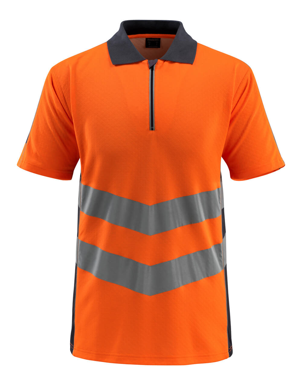 Mascot SAFE SUPREME Murton Polo shirt 50130 hi-vis orange/dark navy