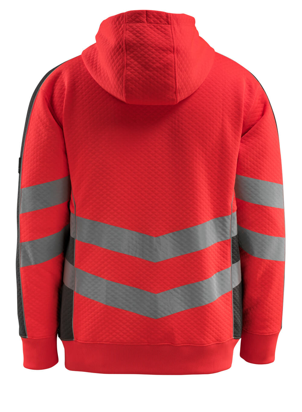 Mascot SAFE SUPREME Corby Hoodie with zipper 50138 hi-vis red/dark anthracite