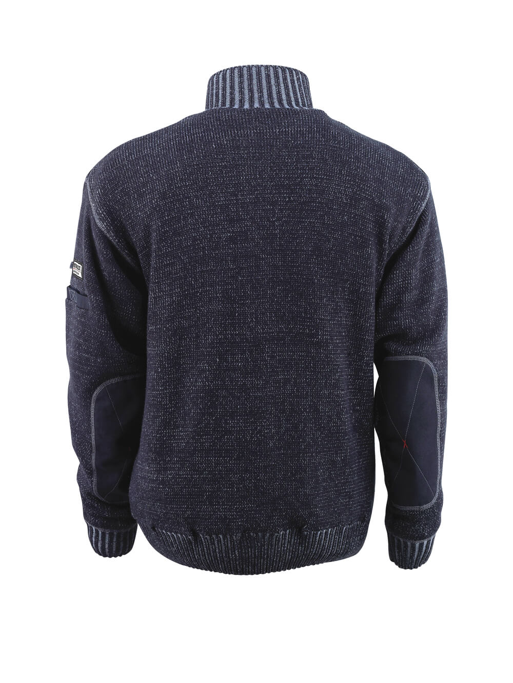 Mascot FRONTLINE Naxos Knitted Jumper with half zip 50354 blue grey