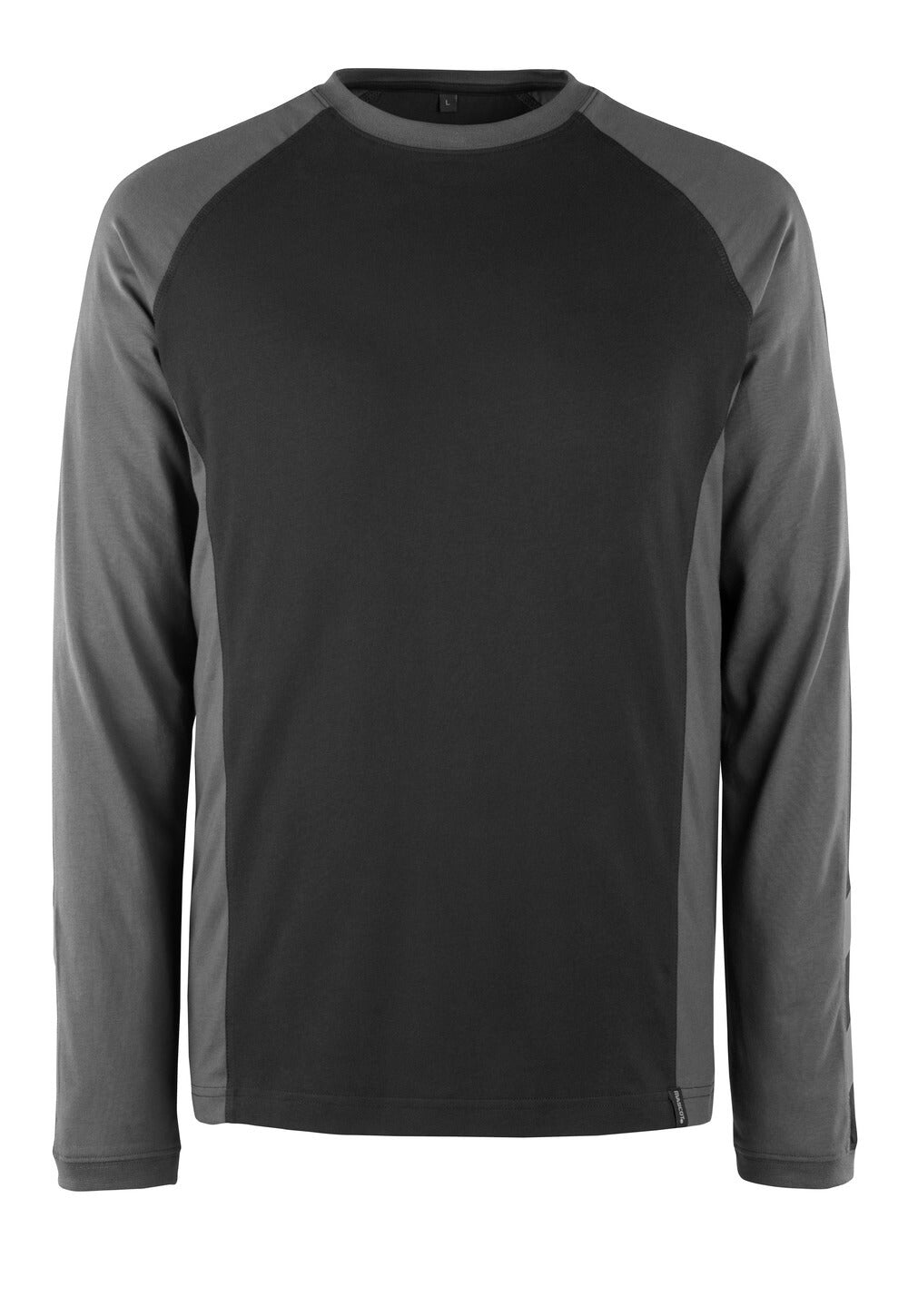 Mascot UNIQUE Bielefeld T-shirt, long-sleeved 50568 black/dark anthracite
