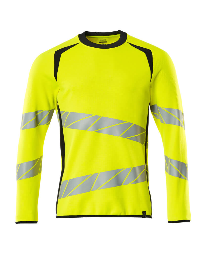 Mascot ACCELERATE SAFE Sweatshirt 19084 hi-vis yellow/dark navy
