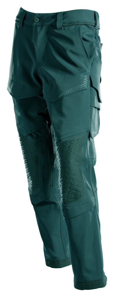 Mascotte PERSONNALISÉE Pantalon avec poches genouillères 22179 vert forêt