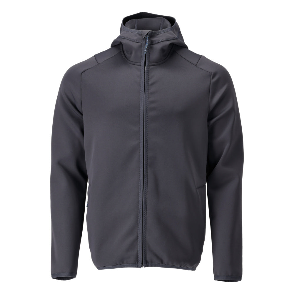 Mascot CUSTOMIZED Fleece Jumper with hood 22586 dark navy
