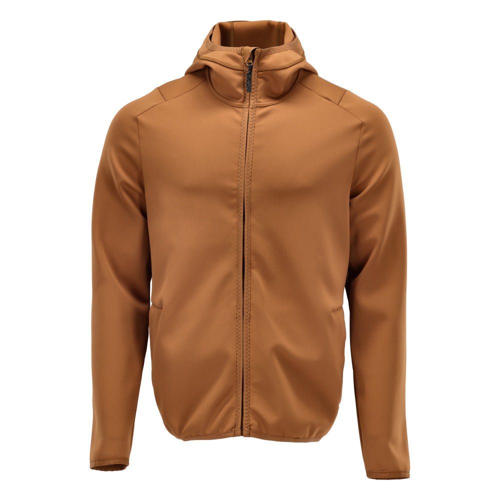 Mascot CUSTOMIZED Fleece Jumper with hood 22586 nut brown