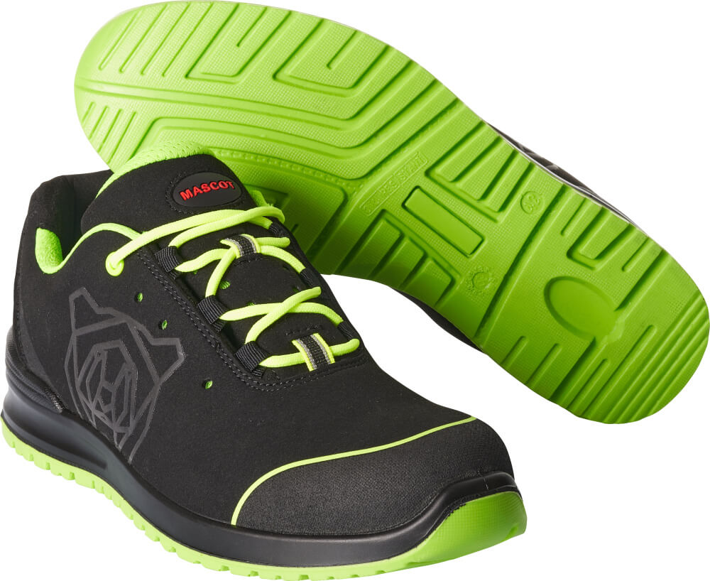 Mascot FOOTWEAR CLASSIC  Safety Shoe F0210 black/lime green