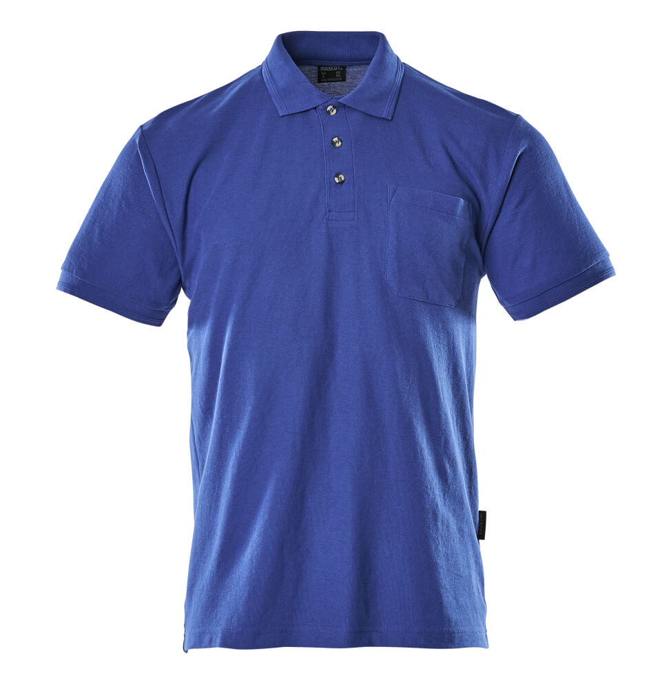 Mascot CROSSOVER  Borneo Polo Shirt with chest pocket 00783 royal