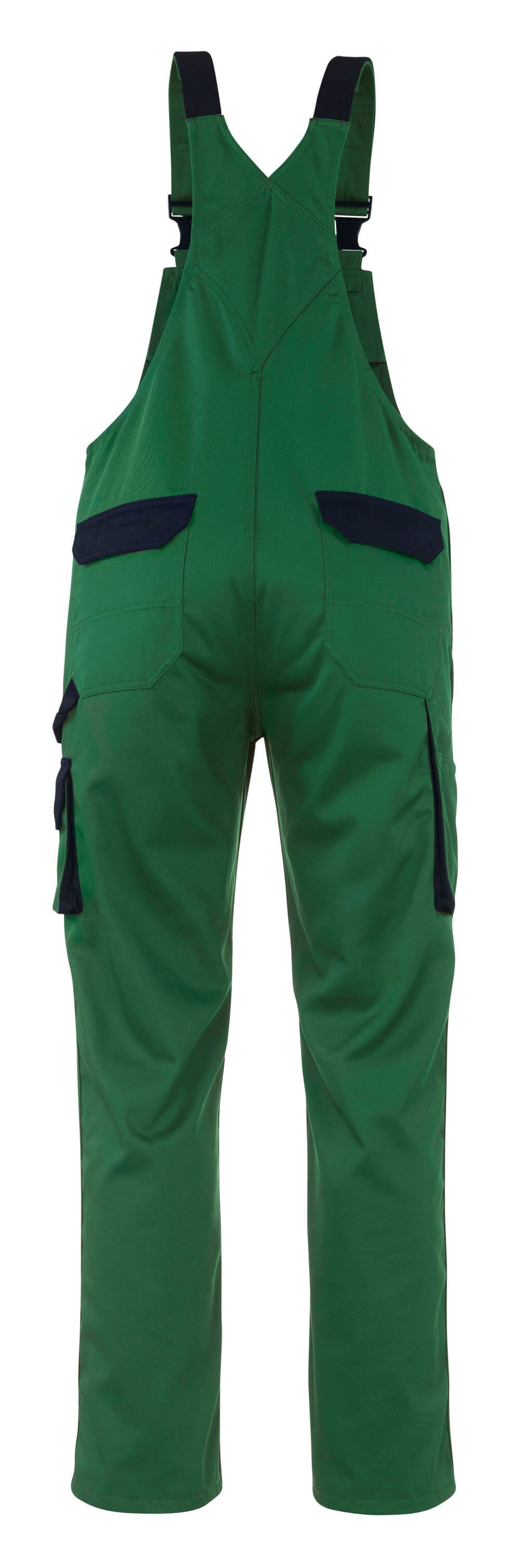Mascot IMAGE  Milano Bib & Brace with kneepad pockets 00969 green/navy