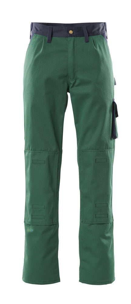 Mascot IMAGE  Torino Trousers with kneepad pockets 00979 green/navy