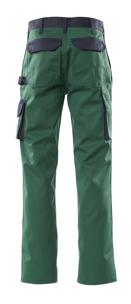 Mascot IMAGE Torino Pantalon avec poches genouillères 00979 vert/marine