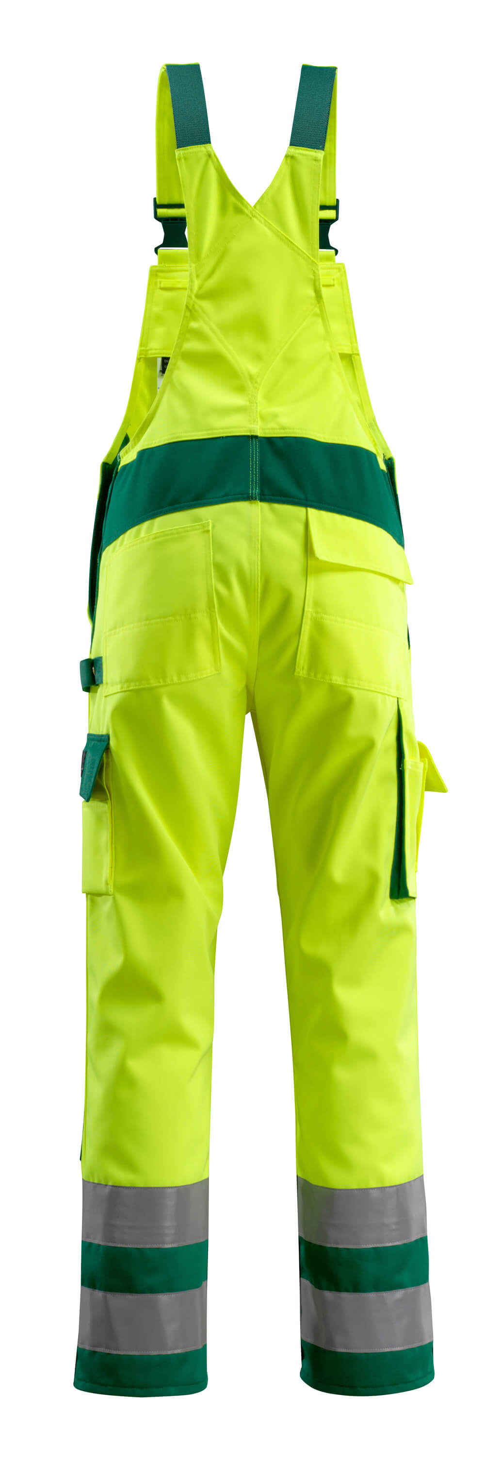 Mascot SAFE COMPETE  Barras Bib & Brace with kneepad pockets 07169 hi-vis yellow/green