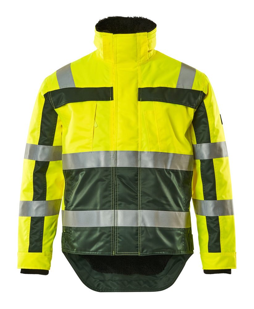 Mascot SAFE COMPETE  Teresina Winter Jacket 07223 hi-vis yellow/green