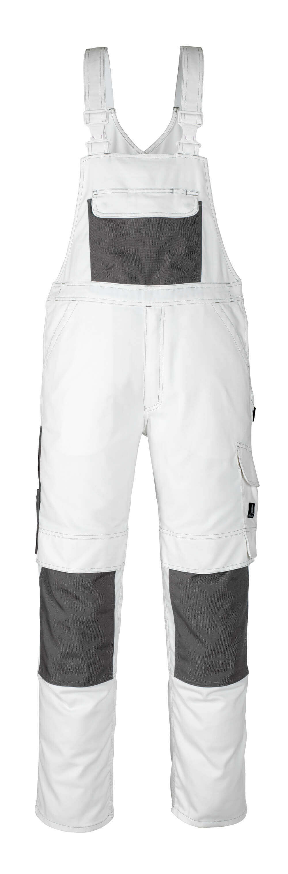 Mascot HARDWEAR  Orense Bib & Brace with kneepad pockets 08269 white