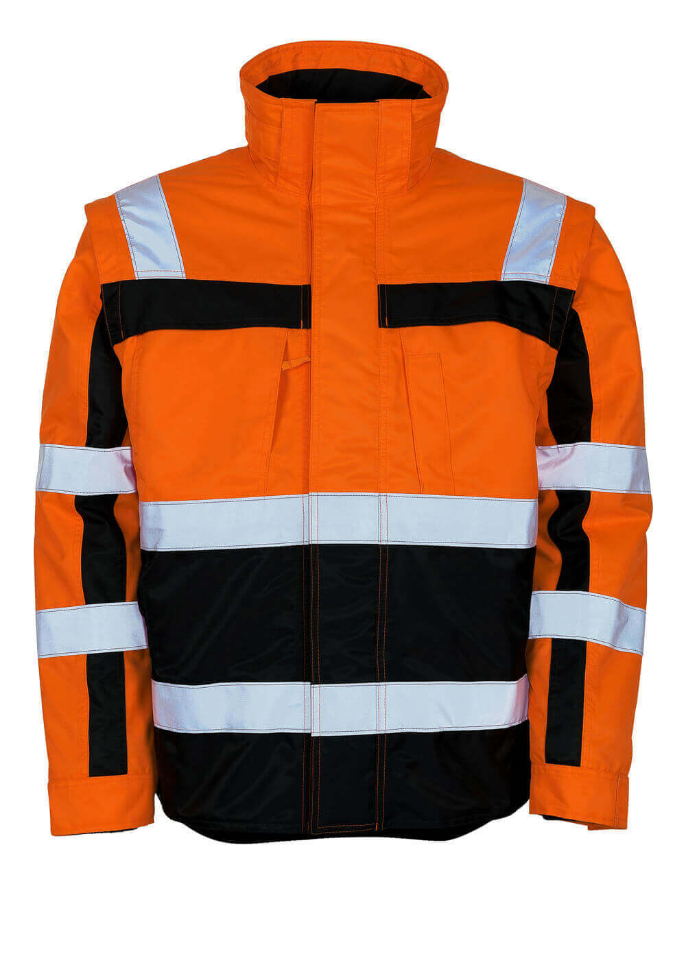 Mascot SAFE COMPETE  Loreto Winter Jacket 09335 hi-vis orange/navy