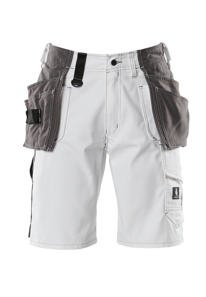 Mascot HARDWEAR  Zafra Shorts with holster pockets 09349 white