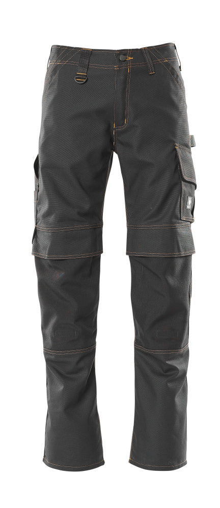 Mascot YOUNG  Calvos Trousers with kneepad pockets 11279 black