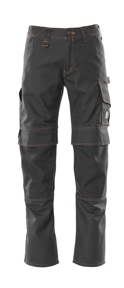 Mascot YOUNG Calvos Pantalon avec poches genouillères 11279 noir