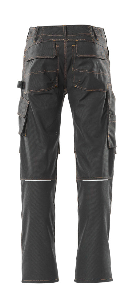 Mascot YOUNG Calvos Pantalon avec poches genouillères 11279 noir