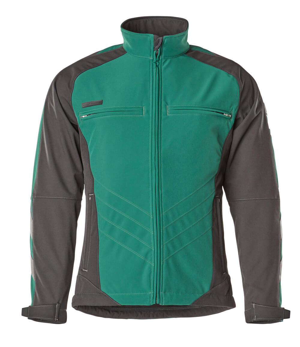 Mascot UNIQUE  Dresden Softshell Jacket 12002 green/black