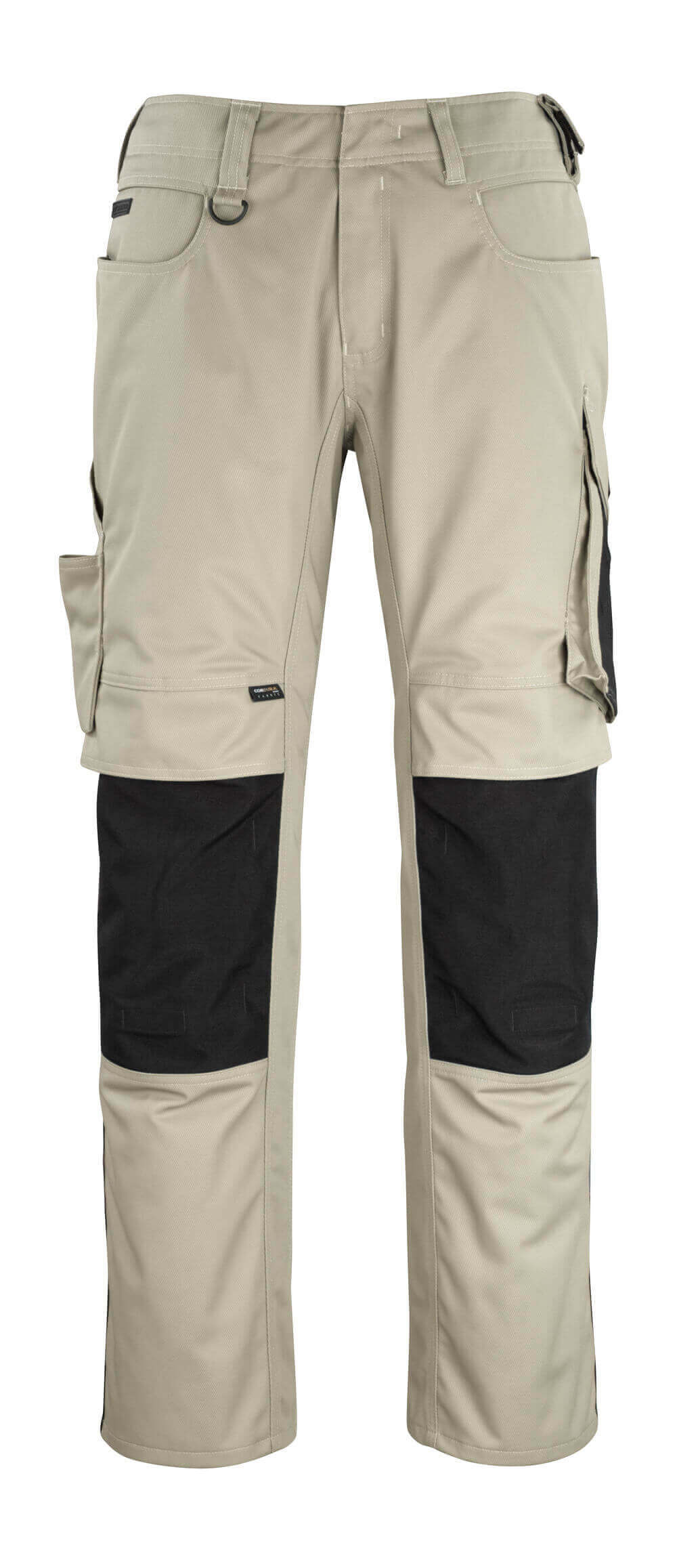 Mascot UNIQUE Erlangen Pantalon avec poches genouillères 12179 kaki clair/noir