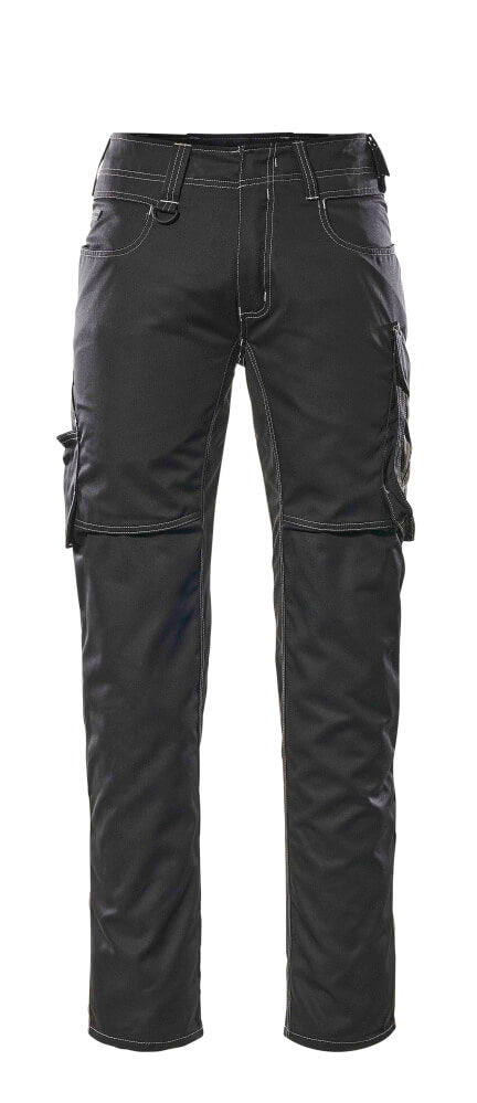 Mascot UNIQUE  Oldenburg Trousers with thigh pockets 12579 black/dark anthracite