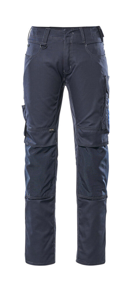 Mascot UNIQUE  Mannheim Trousers with kneepad pockets 12679 dark navy/royal