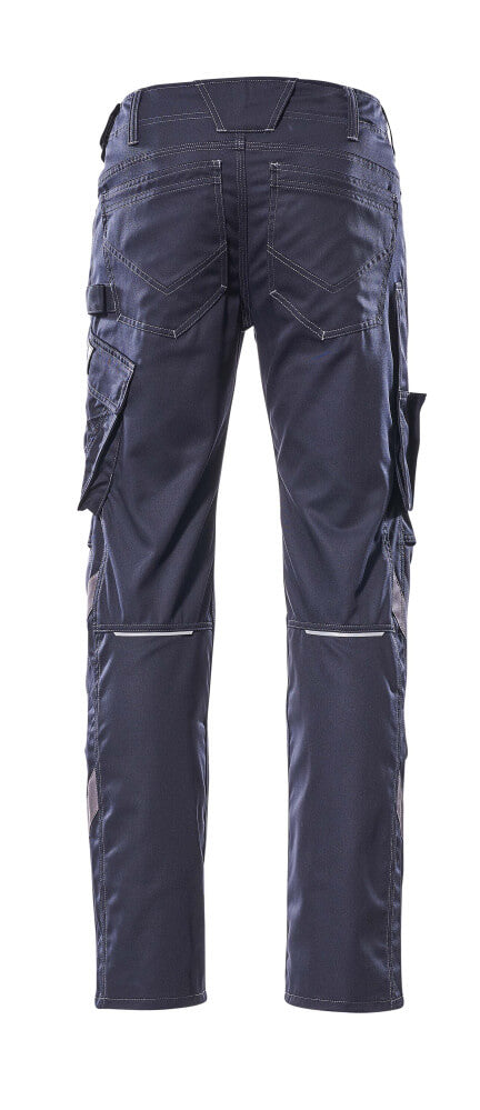 Mascot UNIQUE  Mannheim Trousers with kneepad pockets 12779 dark navy