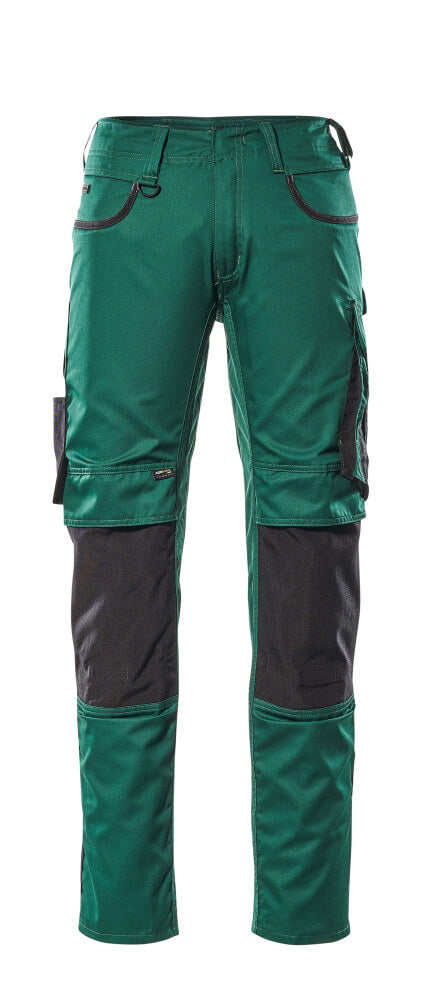 Mascot UNIQUE Lemberg Pantalon avec poches genouillères 13079 vert/noir