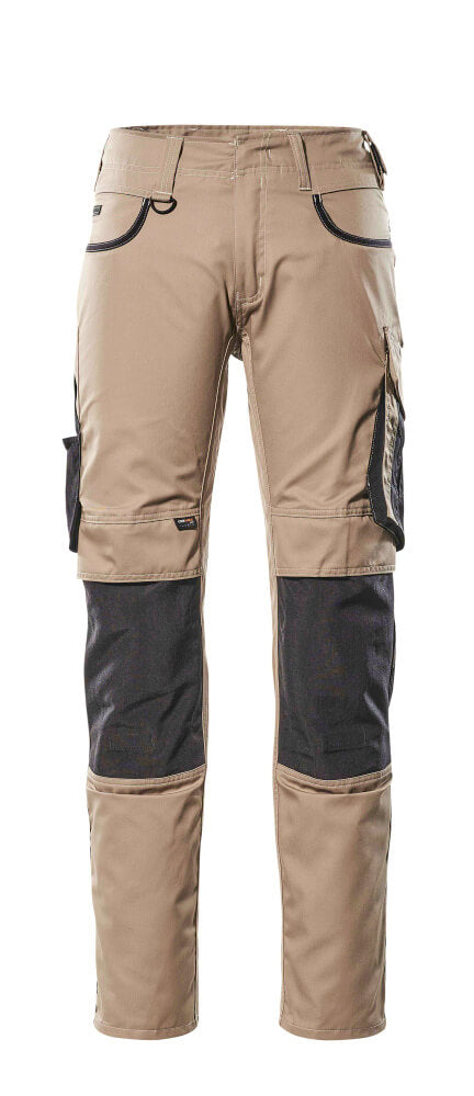 Mascot UNIQUE  Lemberg Trousers with kneepad pockets 13079 light khaki/black