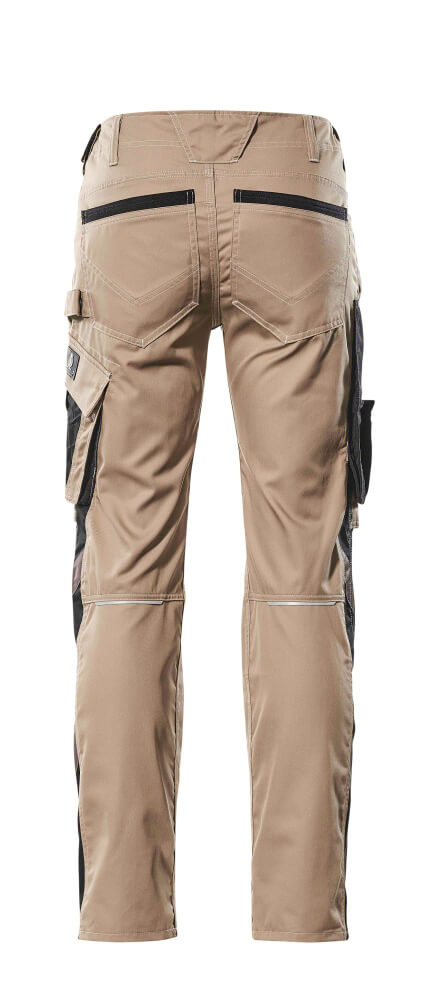 Mascot UNIQUE  Lemberg Trousers with kneepad pockets 13079 light khaki/black