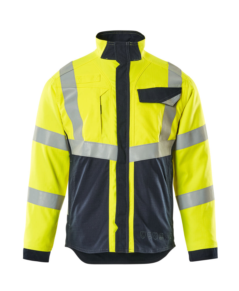 Mascot MULTISAFE  Biel Jacket 13809 hi-vis yellow/dark navy