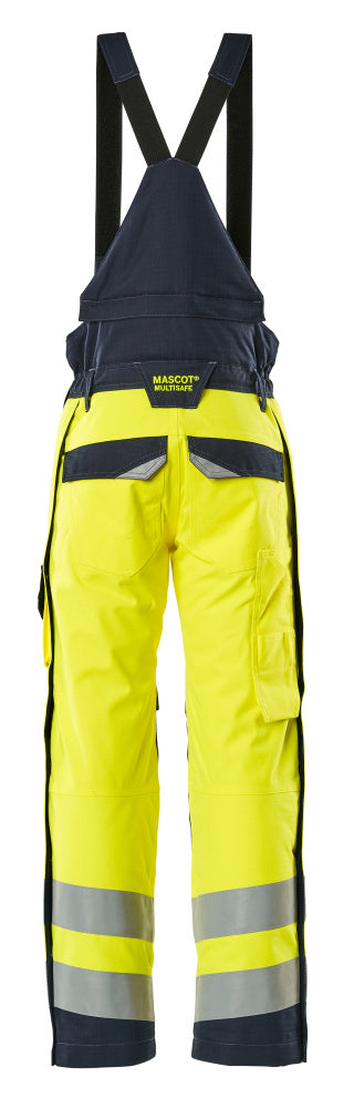 Mascot MULTISAFE  Renens Winter Trousers 13892 hi-vis yellow/dark navy