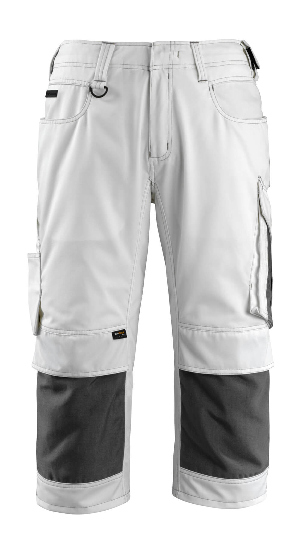 Mascot UNIQUE  Altona ¾ Length Trousers with kneepad pockets 14149 white/dark anthracite