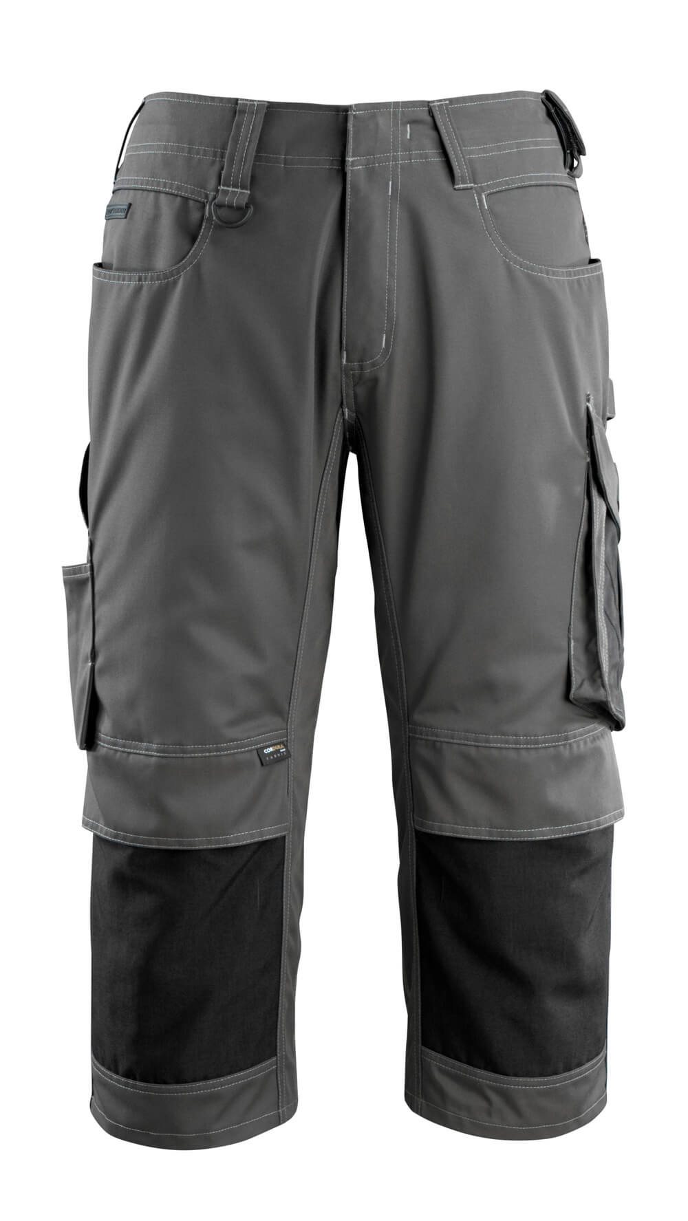 Mascot UNIQUE  Altona ¾ Length Trousers with kneepad pockets 14149 dark anthracite/black